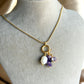 Amethyst Charm Necklace