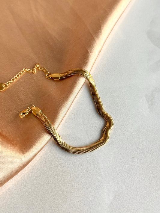 Çelik Balıksırtı Bileklik