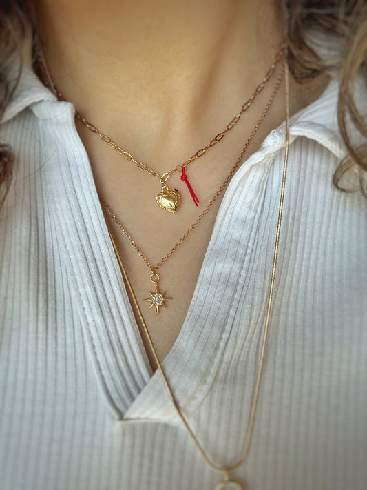 Kalpli Şans Kolyesi