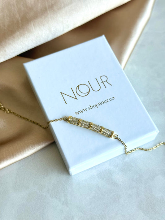 Baget Sütun Bileklik 14 Ayar Serisi