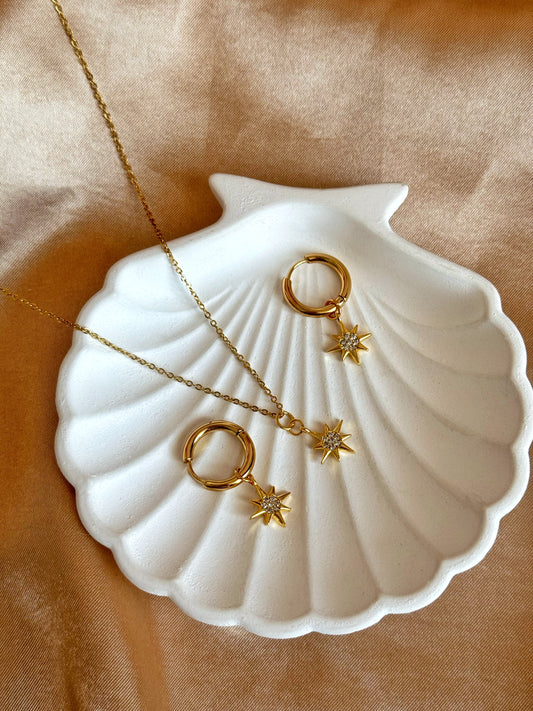 Kuzey Yıldızı Taşlı Set