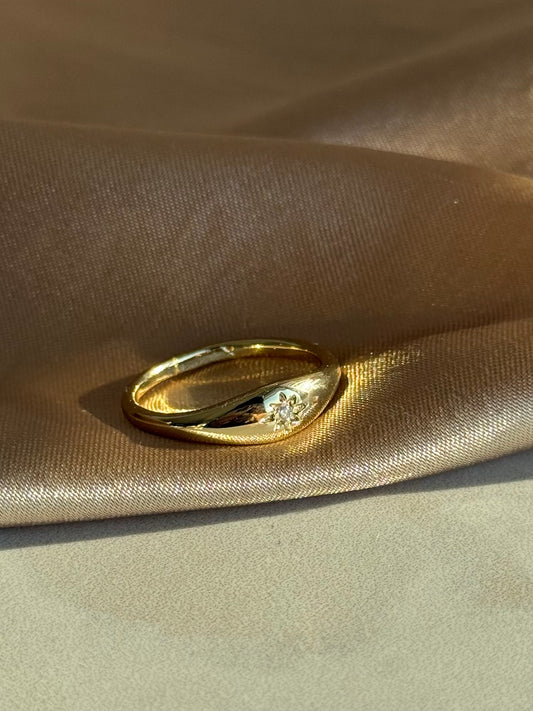 Kuzey Yıldızı Yüzük 14 Ayar Serisi