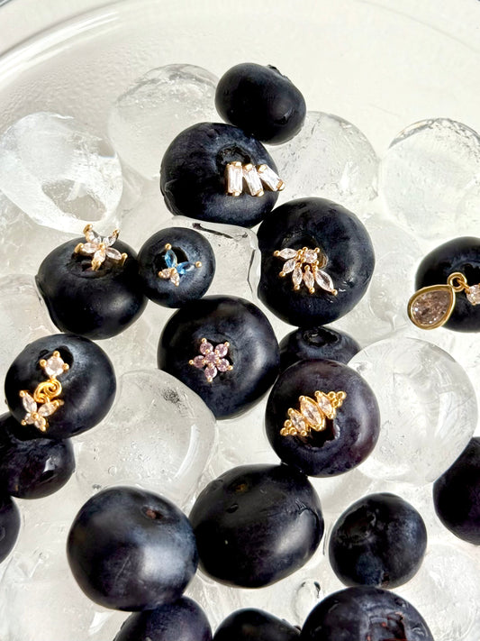 Çelik Sallantılı Kelebek Küpe/Piercing