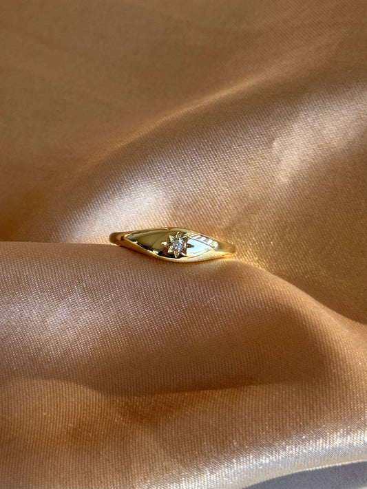 Kuzey Yıldızı Yüzük 14 Ayar Serisi