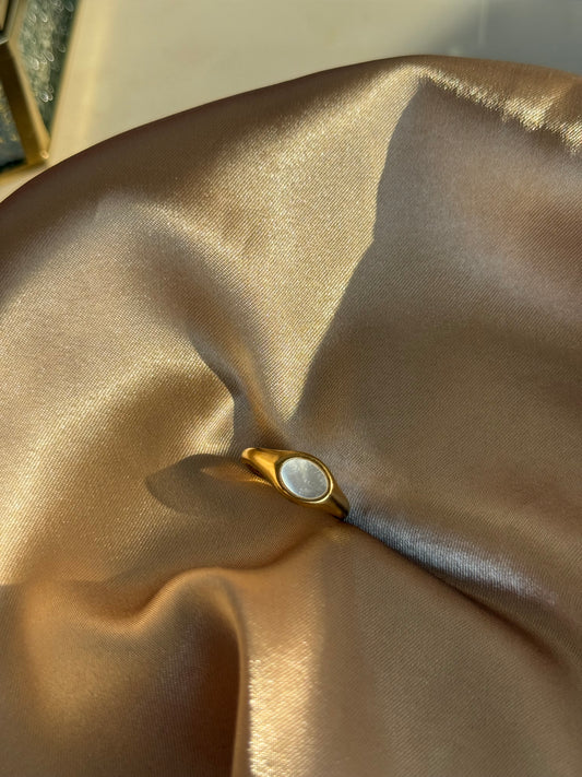 Çelik Sedef Damla Yüzük