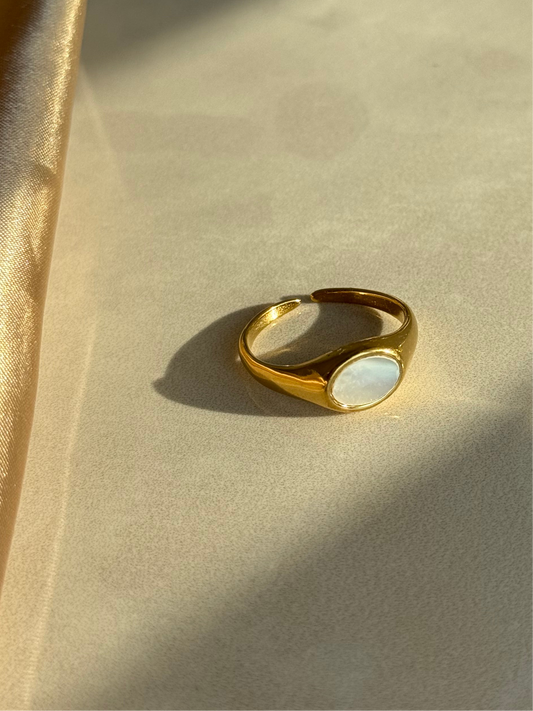 Çelik Sedef Damla Yüzük