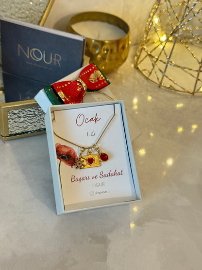 Doğum Ayı Charm Tasarım Kolye