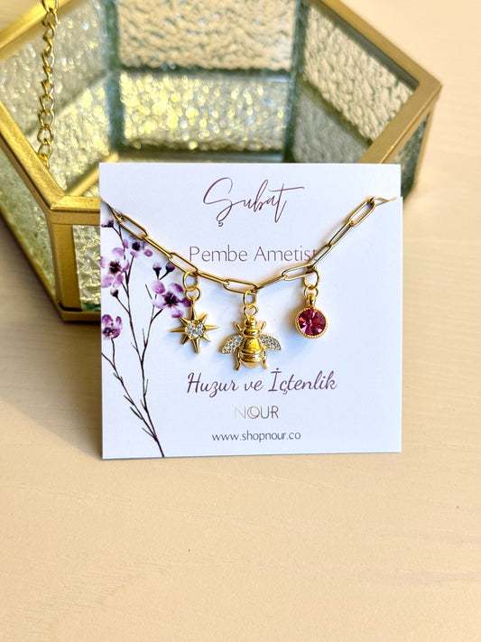 Doğum Ayı Charm Tasarım Bileklik