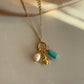 Amazonit Charm Kolyeler