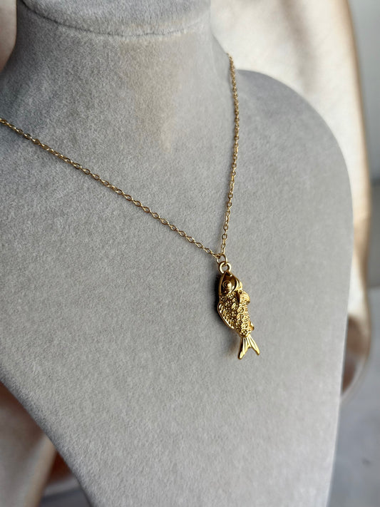 Çelik İri Balık Kolye