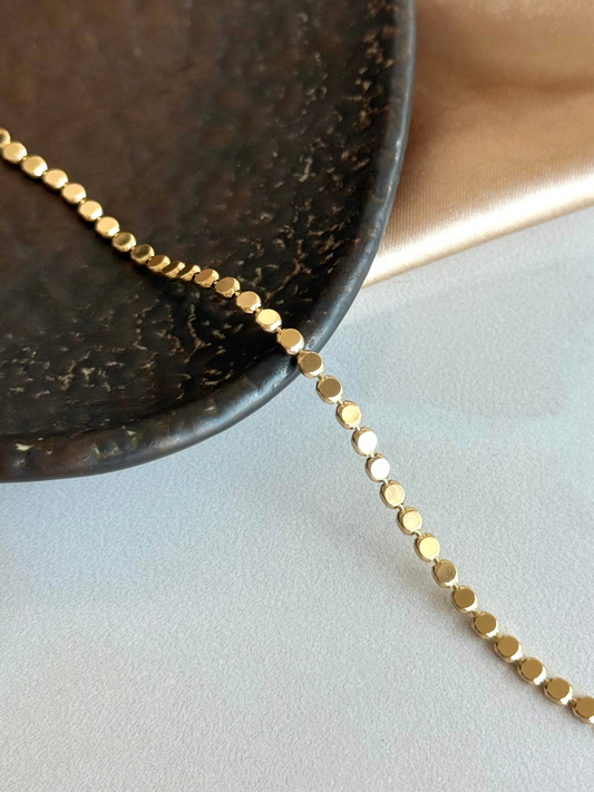 Pul Zincir Bileklik 14 Ayar Serisi