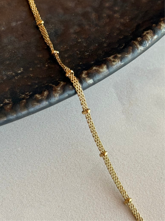 Çelik İnce Örme Bileklik