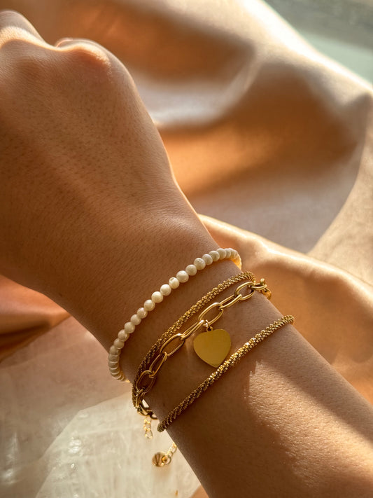 Minimal İnci Bileklik