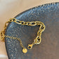 Steel Textured Chain Bracelet