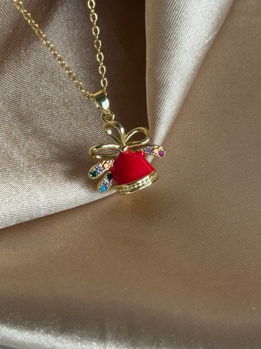 Renkli Taşlı Yılbaşı Kolye