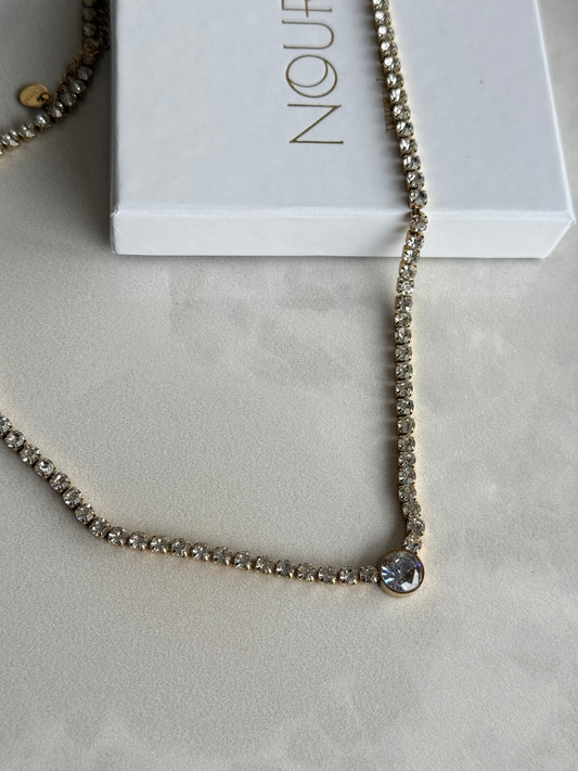 Çelik Tektaş Su Yolu Kolye