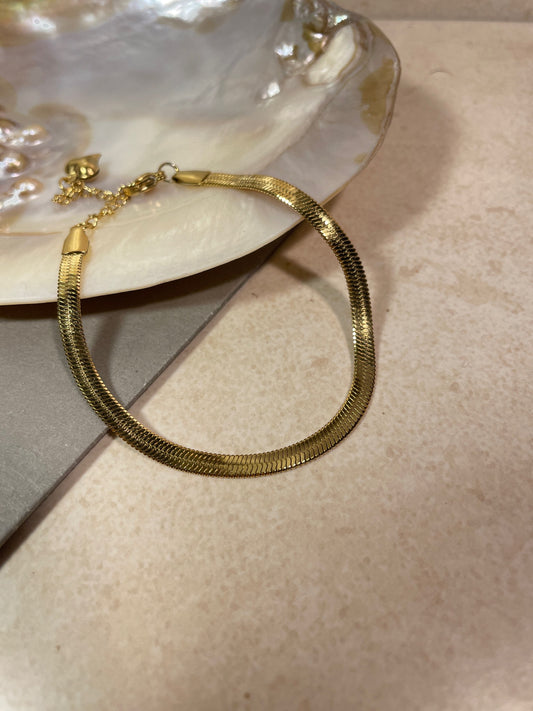 İtalyan Zincir Bileklik - Orjinal İtalyan Zincir