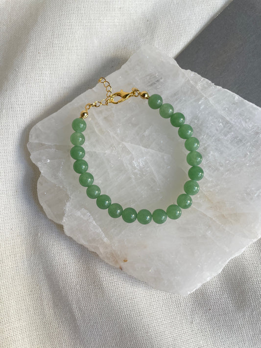 Aventurin Boncuk Bileklik - El Yapımı Bileklik