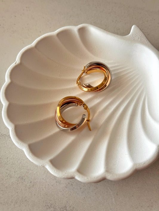 Burgu küpe setleri, Altın burgü küpe, özel tasarım küpe, küpe hediye