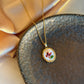 Flower Portrait Necklace