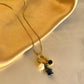 Lapis Lazuli Charm Necklace