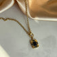 Steel Black Trend Necklace