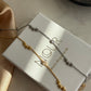 Steel Minimal Star Bracelet