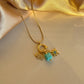 Turquoise Stone Design Necklace