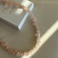 Rose Quartz Charm Necklace