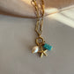 Amazonit Charm Kolyeler