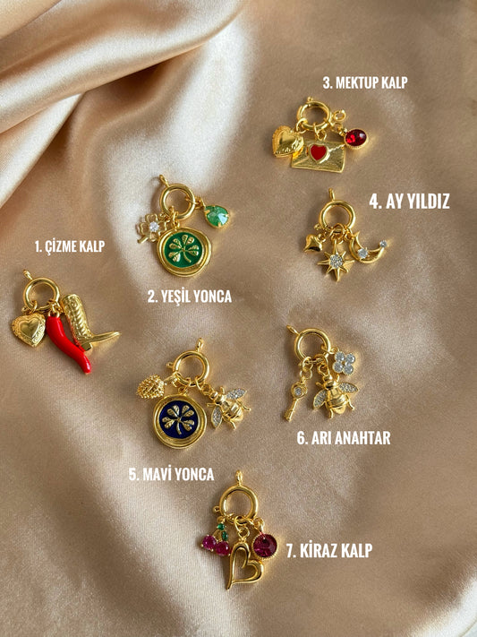 Halka Charm Kolye