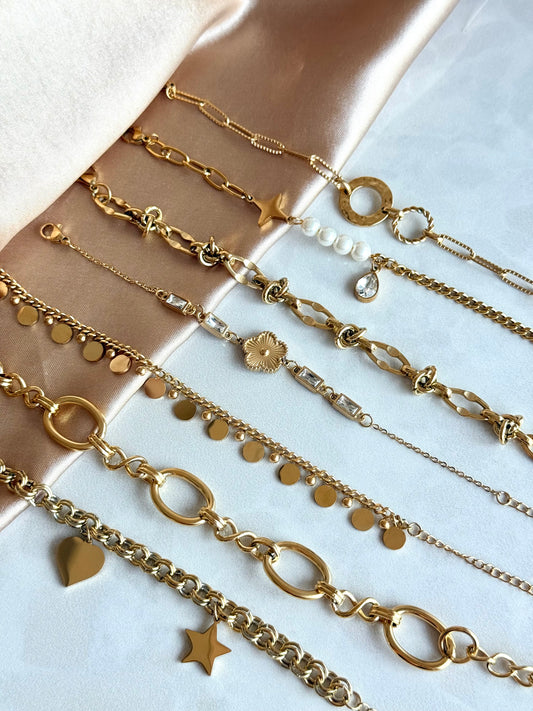 Çelik Düğümlü Zincir Bileklik