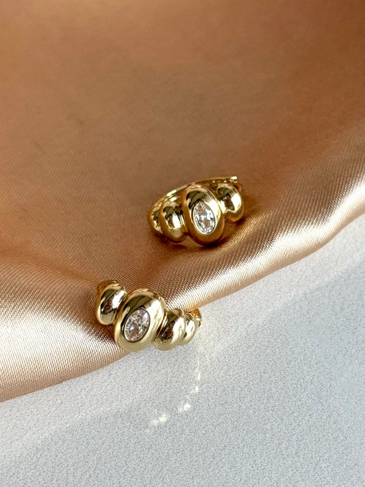 Bombe Trend Küpe 14 Ayar Serisi