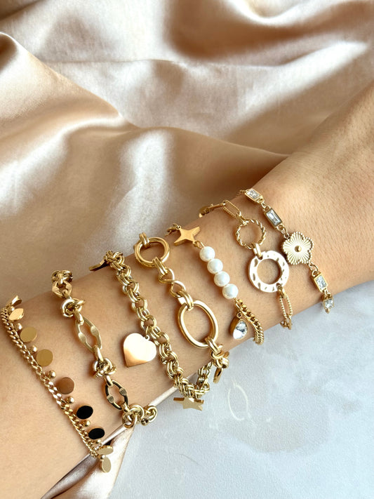 Çelik Büyük Halka Bileklik