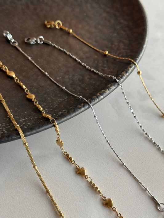 Çelik Kalp Bileklik