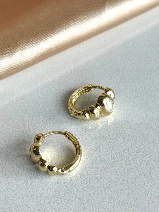 Bombe Trend Küpe 14 Ayar Serisi