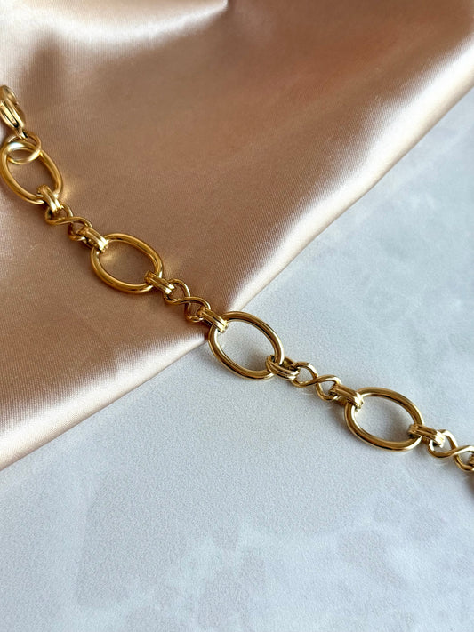 Çelik Büyük Halka Bileklik