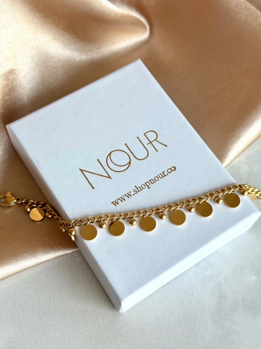 Çelik Pullu Zincir Bileklik