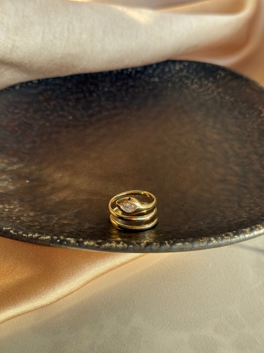 Yılan Yüzük 14 Ayar Serisi