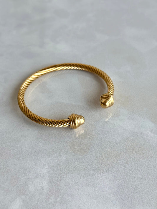 Çelik Burma Kelepçe Bileklik