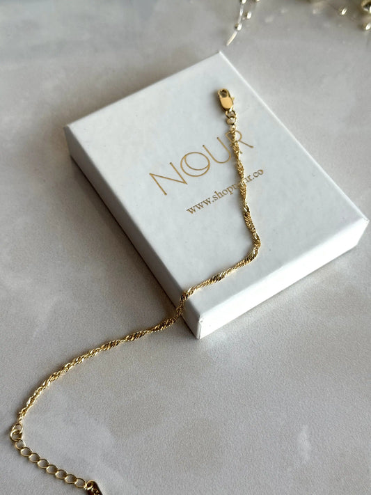 No 18 Bileklik 14 Ayar Özel Seri