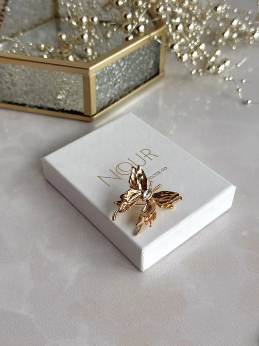 Mini Kelebek Broş