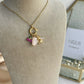 Pembe Kuvars Charm Kolyeler