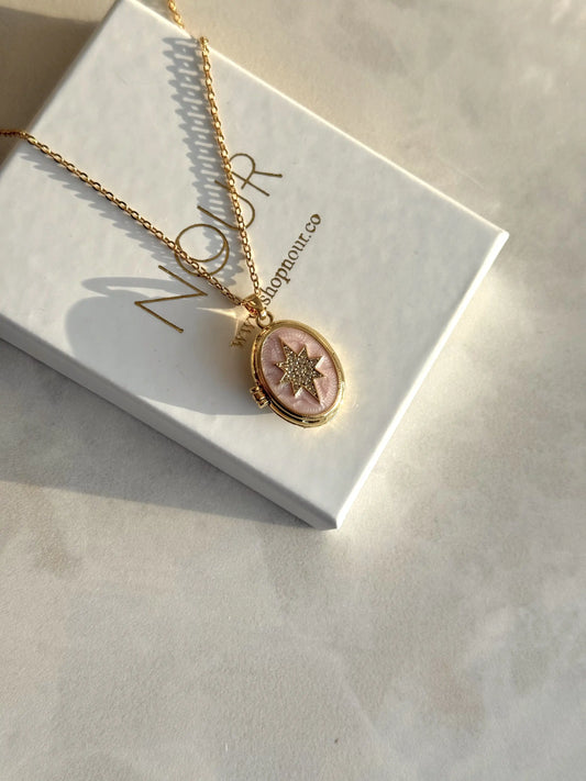 Pembe Kuzey Yıldızı Madalyon