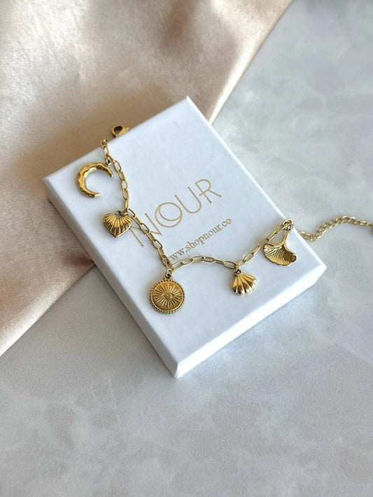 Çelik Deniz Charm Bileklik