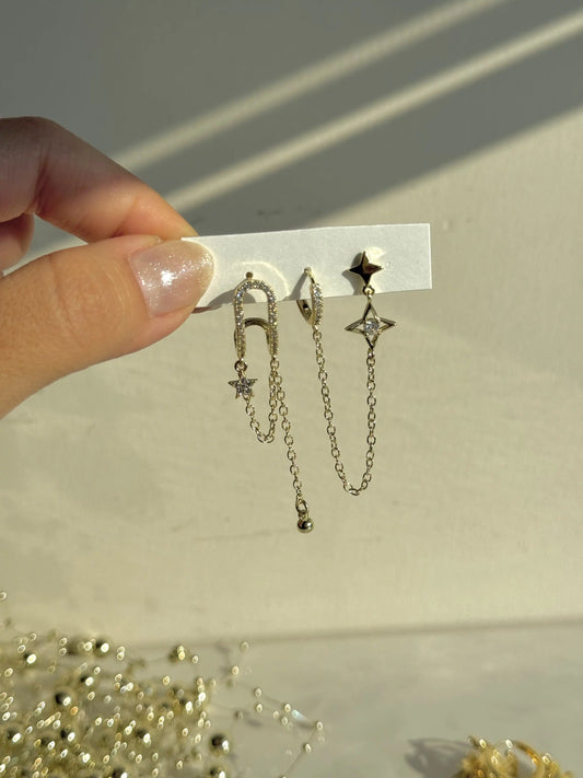 Set Küpe 11 14 Ayar Serisi