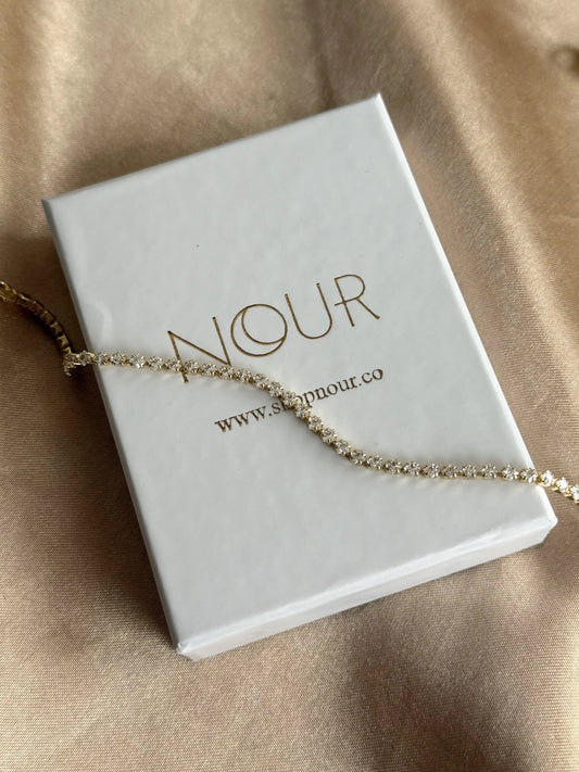 Minimal Su Yolu Bileklik 14 Ayar Özel Seri