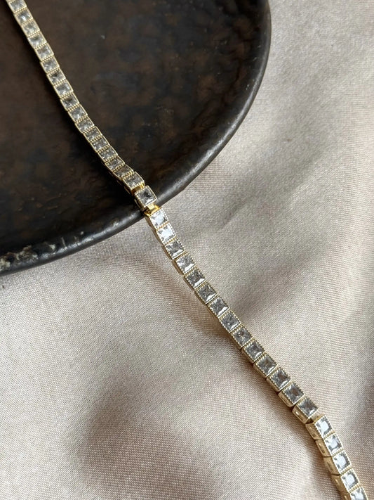 Küp Su Yolu Bileklik 14 Ayar Özel Seri