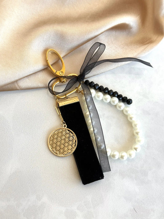 Yaşam Çiçeği Çanta Charm 4 Renk Seçeneği