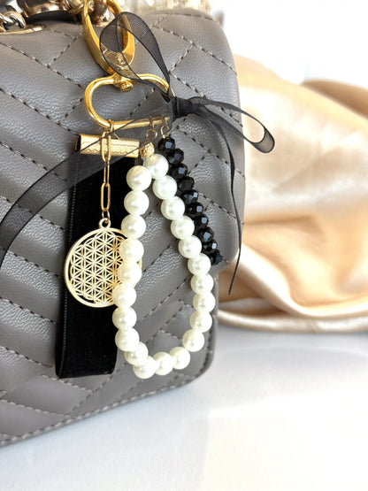 Yaşam Çiçeği Çanta Charm 4 Renk Seçeneği